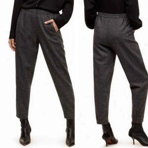 NWOT Aritzia Babaton Cohen Stretch Wool Cashmere Crop Dress Pant